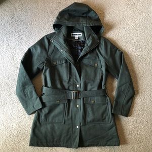 kristen blake hooded soft shell jacket